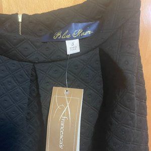 Women's Black Pleated Mini Skirt, Small, New With Tags